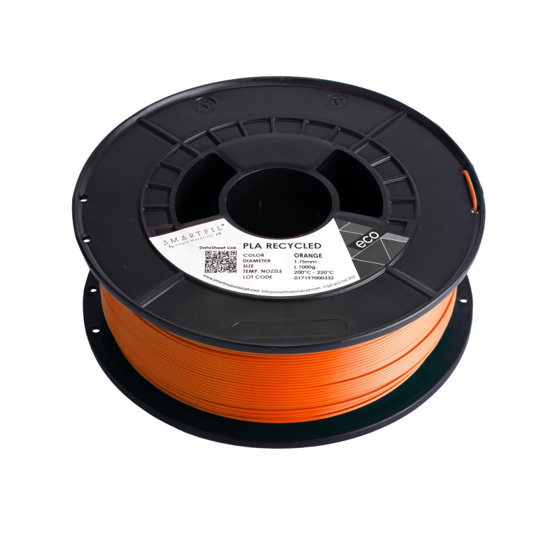 PLA RECYCLED NARANJA - 1Kg - 1.75mm